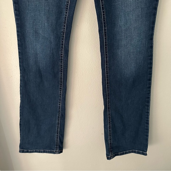 Maurices (4 Long) Mid-Rise Dark Wash Denim - Picture 2 of 9